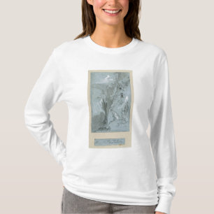Pantalica från 'beskådar av Sicily (krita & Tee Shirt