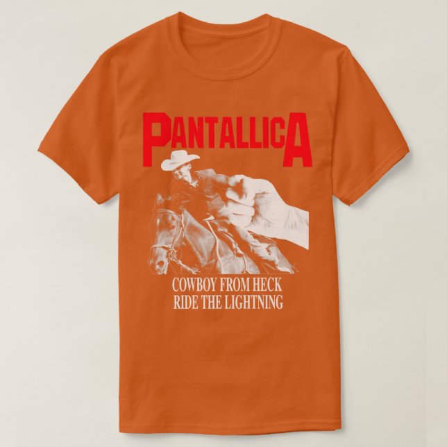 PantallicA Poser Metall Parody T Shirt (Design framsida)
