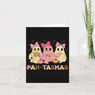 Pantasmas Ghost Funny Spooky Conchas Mexican Ghost Kort