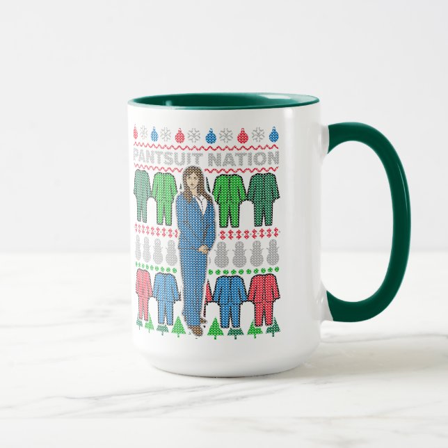 Pantdräkt Nation Ugly jul Sweater Mugg (Höger)