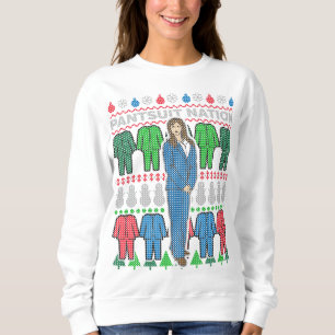 Pantdress Nation Ugly jul Sweater Sweatshirt T Shirt