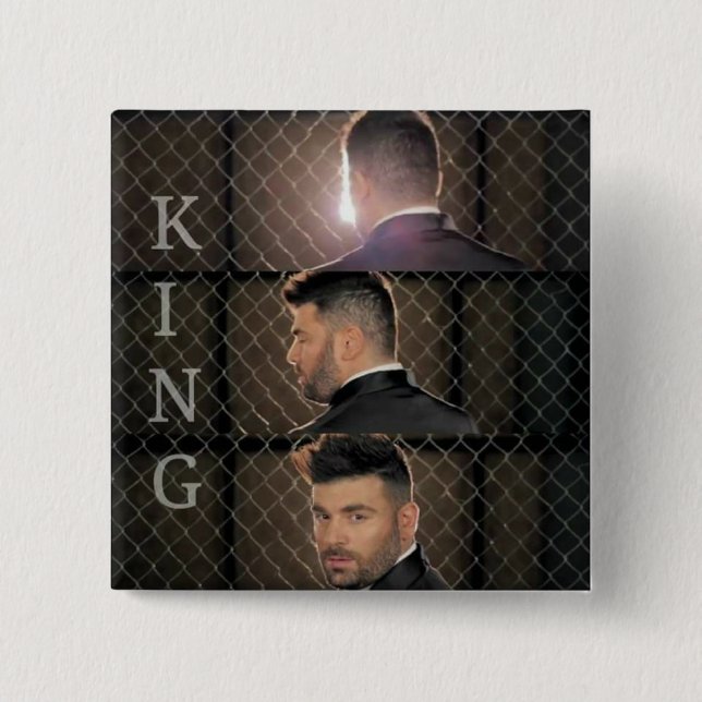 PANTELIS PANTELIDIS PIN BACK BADGE KNAPP (Framsida)