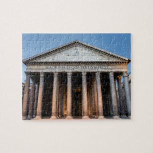 Panteon heliga temple i gryningen - Rom, Italien Pussel