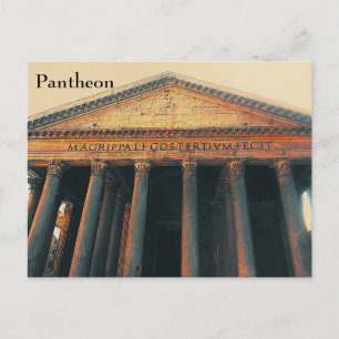 Panteon-vykort Vykort