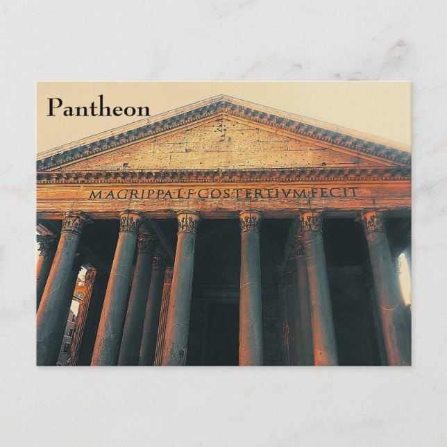 Panteon-vykort Vykort (Framsida)
