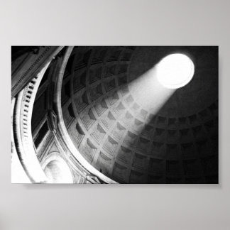 Panteontak - Rom, Italien Poster