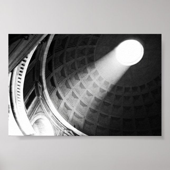 Panteontak - Rom, Italien Poster (Framsidan)