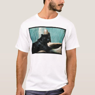 Panter med piercingögon t shirt