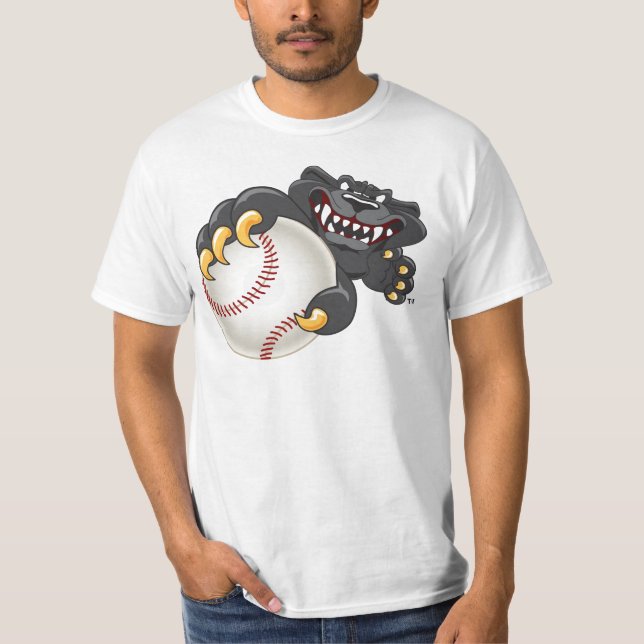 Panterbaseballmaskot T-shirt (Framsida)