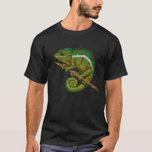 PanterkameleontDigital målning T-shirt