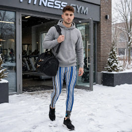 Panterränder Leggings