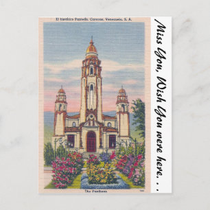 Pantheon, Caracas, Venezuela Vykort