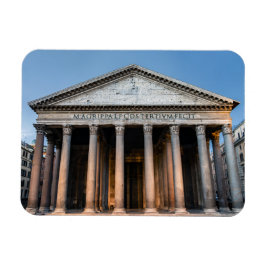 Pantheon heliga tempel vid gryning - Rom, Italien Magnet