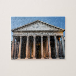 Pantheon heliga tempel vid gryning - Rom, Italien Pussel