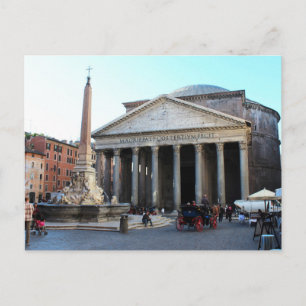 Pantheon i Rom, Italien Vykort