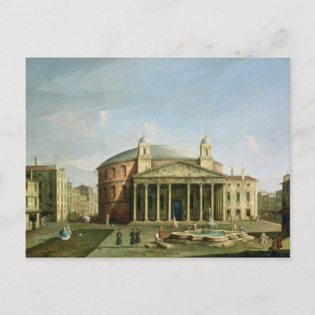 Pantheon i Rom Vykort (Framsida)