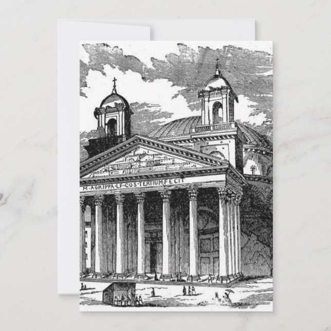 Pantheon-inbjudan Inbjudningar (Framsida)