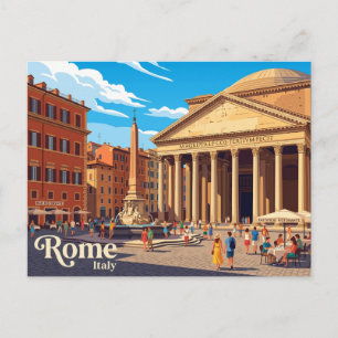 Pantheon Italien Vykort