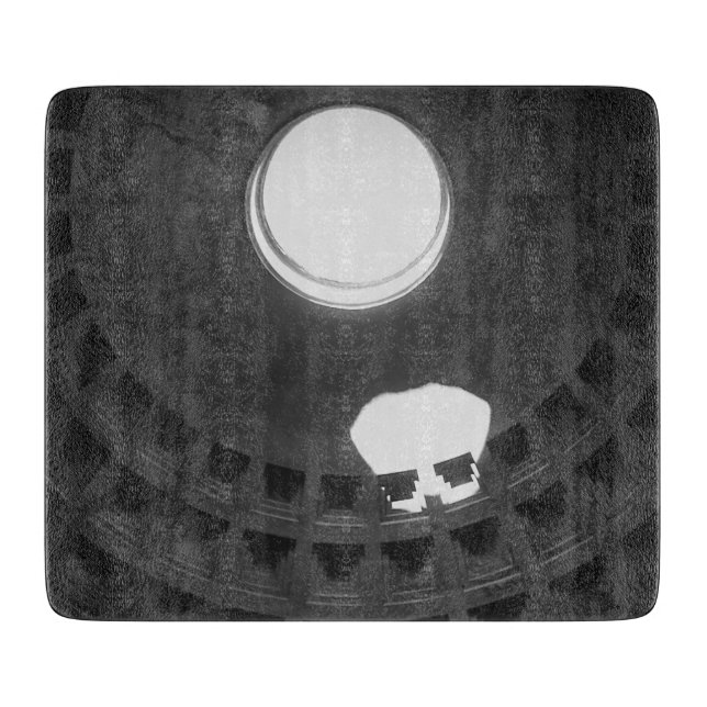 Pantheon Light Skull Rom Italien Black and White (Framsidan)