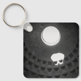 Pantheon Light Skull Rom-Italien med handskrift Nyckelring