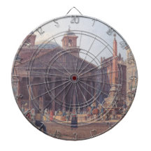 Pantheon och Piazza della Rotonda i Rom, Italien