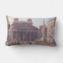 Pantheon och Piazza della Rotonda i Rom, Italien