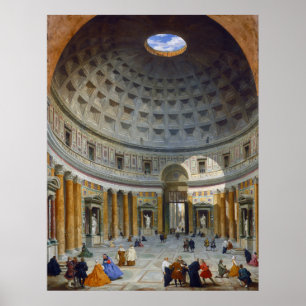 Pantheon, Rom - Giovanni Panini Fine Art Poster