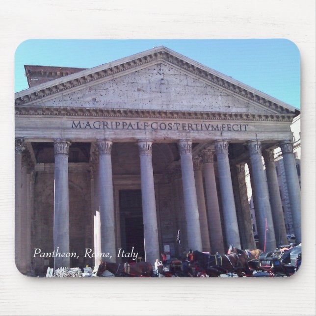 Pantheon, Rom, Italien Musmatta (Framsidan)