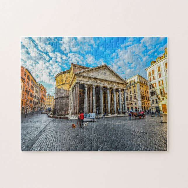 Pantheon Rom Italien Pussel (Horisontell)