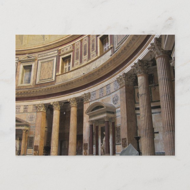 Pantheon, Rom, Italien Vykort (Framsida)