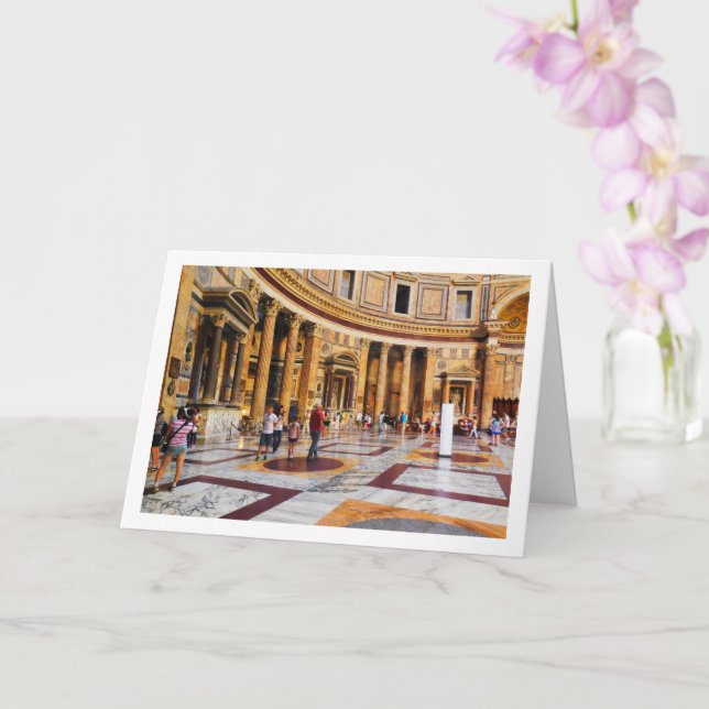 Pantheon-scenen, Rom, Italien Kort (Orkide)