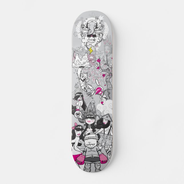 Pantheon Skateboard Bräda 20,5 Cm (Framsida)