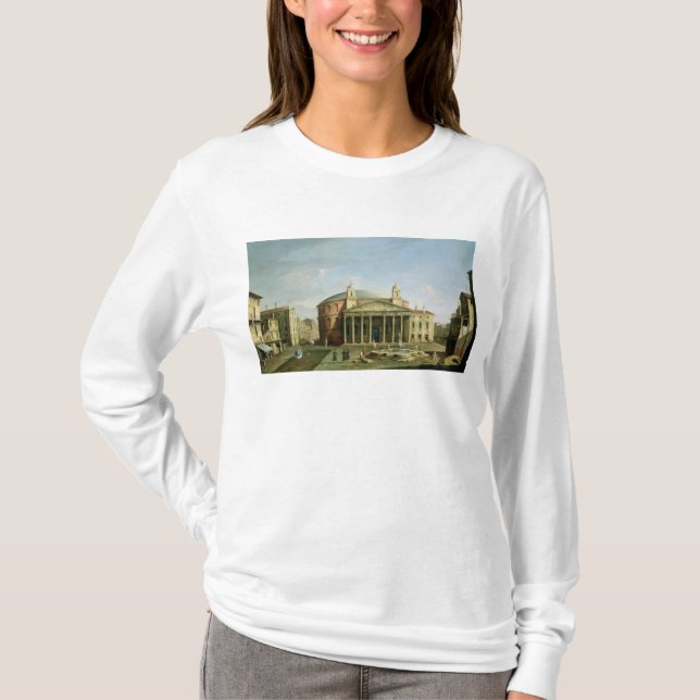 Pantheonen i Rome T-shirt (Framsida)