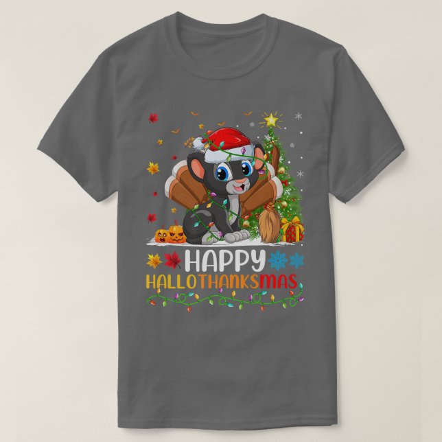 Panther Animal Lover Funny Lycklig Panther HelloTh T Shirt (Design framsida)