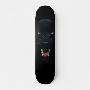 Panther Ansikte Mini Skateboard Bräda 18,5 Cm