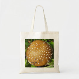 Panther Cap Mushroom Tote Bag Tygkasse