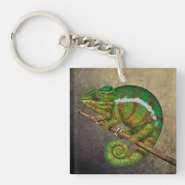 Panther Chameleon Digital Painting (Framsidan)