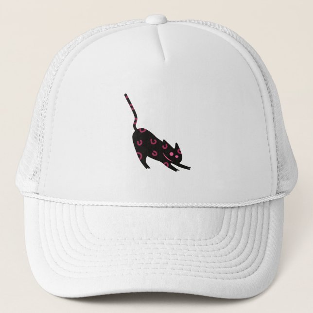 Panther Energy Hatt | Söta & Edgy Kattvibbar Keps (Framsida)