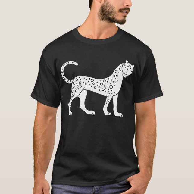 Panther, grekisk hjälpdesign tröja (Framsida)