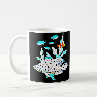 Panther Grouper Clown Fish Saltwater Tropical Aqua Kaffemugg
