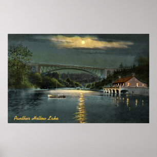 Panther Hollow Sjö Vintage affisch