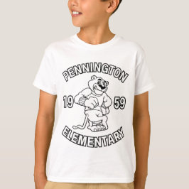 Panther i en sötare kontur t shirt