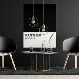 Panther Movie Black - Fullt Width Perfect Poster