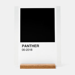 Panther Movie Black - vit bakgrund