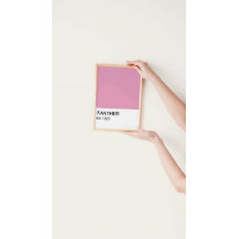 Panther Movie Rosa - Fullt Bredd