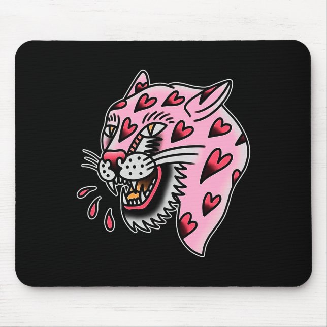 Panther Nk X Heart Love Traditional Premium Tri-bl Musmatta (Framsidan)