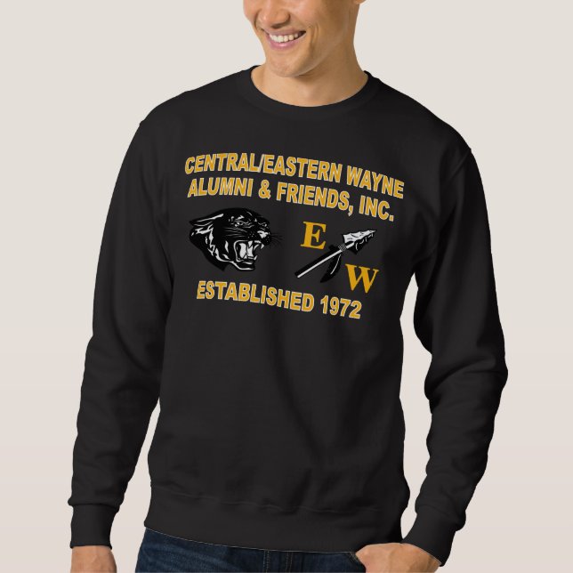 Panther och EW Black Sweatshirt (Framsida)