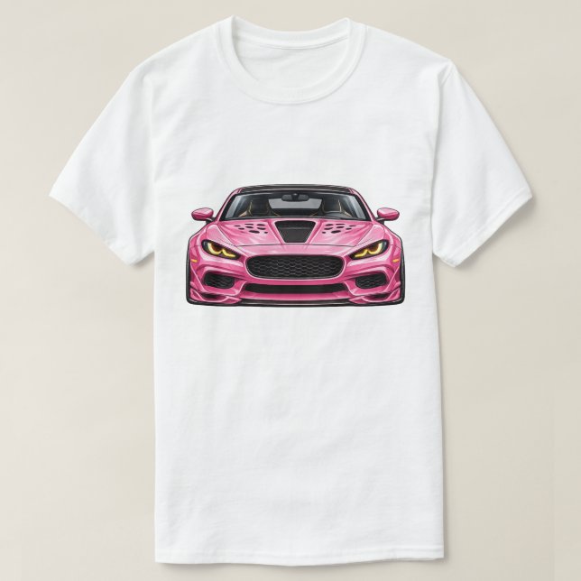 Panther Pink Performance Coupe — BV-TPP Framsida T Shirt (Design framsida)