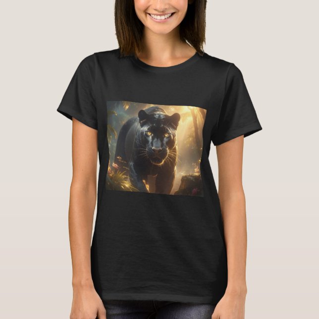 Panther Poster T Shirt (Framsida)
