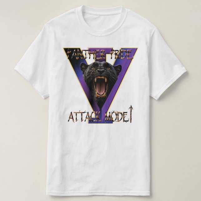 Panther Pride FM T Shirt (Design framsida)
